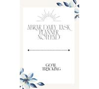 Abrar daily task planner Notepad: To-Do List Organizer with Priority Sections, Time Management Sheets, Goal Tracking, Notes Area - 52 Undated Tear-Off Pages, 6 x 9 Inches