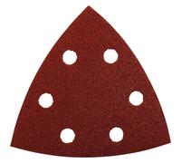 Makita Feuille abrasive triangulaire P-33299 94 mm 6 trous grain 120 paquet de 10