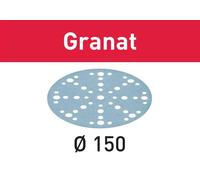 Abrasif Granat Ø150mm P320 STF FESTOOL 575170 pour ponceuse - Boite de 100