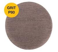 Mirka Disques abrasifs Abranet Ø 225 mm P80 10 pièces pour ponceuses murales et de plafond