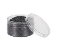 Abrasif pour Polisseur de Pierres, Grain 24, Émeri Noir, 1 Box | Carbure de , Finition par Lots, Métal et Bijoux, Ateliers Compacts, Salles de Formation