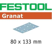 Abrasif pour ponçeuse FESTOOL Granat - 80 x 133 mm