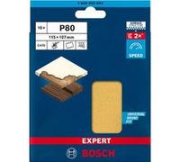 Bosch Papier abrasif EXPERT C470 2608900894 ponceuse vibrante perforé Grain 180 115×107 mm 10 pièces