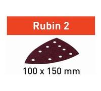 Abrasif Rubin 2 STF DELTA/9 P80 RU2/50 FESTOOL Grain 80 - Boîte de 50 - 577573 G