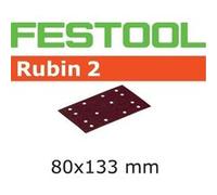 Festool Abrasifs Rubin 2 80 x 133 mm pour bois