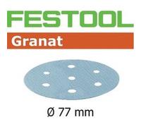 Festool Abrasif STF D77/6 P120 Granat Quantité : 50