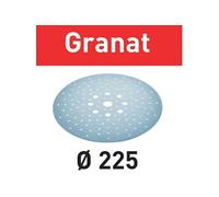 Abrasif Granat Ø225mm P220 STF FESTOOL 205662 25 pcs pour ponceuse à rallonges autoportée