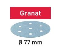 Festool Abrasif STF D77/6 P80 GR/50 Granat - 497405