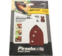 Abrasifs mouse 80g par 5 x31004-xj - ponceuse black & decker