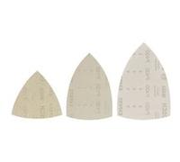 Bosch Grille abrasive EXPERT M480 non perforée pour ponceuse delta Grain 400 93×93 mm 5 pcs