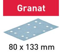 Abrasif pour ponçeuse FESTOOL Granat - 80 x 133 mm