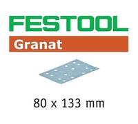 Abrasif pour ponçeuse FESTOOL Granat - 80 x 133 mm