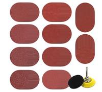 Abrasive Pads - Abrasive Polishing Pad Kits, Grinder Attachment Variety Kit, Drill Grinder Tool For Artificial Stone Wood Metal, Sanding Buffing Polishing Accessories For Rotary Tools DIY Craft Worksh