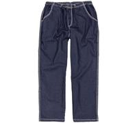 Abraxas Jean à enfiler en caoutchouc pour plus de confort et de liberté 4 couleurs 3-12XL - Bleu - XXXXL