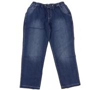 Abraxas Stonewash Jean de jogging en jean à enfiler Taille élastique confortable - Bleu - XXXXL