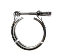 Abrazadera de banda en V Pince universelle en acier inoxydable, 1.5 "2.0" 2.25 .5" .36 .75", pince à bande V automatique for tuyaux d'échappement Turbo(2.0inch)