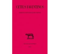 Abrégé d'architecture privée - Cetius Faventinus - Belles Lettres - broché - Etude