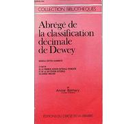 Abrégé de la classification décimale de Dewey