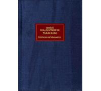 Abrégé de la doctrine de Paracelse - Colonna - Massanne Eds De - relié - Essai