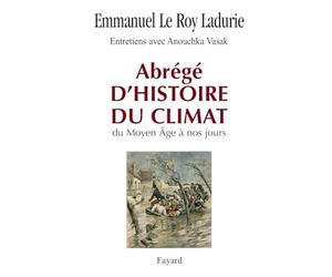 Abrégé d'histoire du climat
