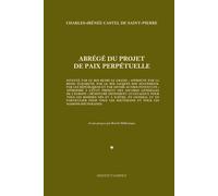 Abrégé du projet de paix perpétuelle