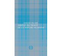 Abrege du traite de la nature humaine - David Hume - Allia - broché - Etude