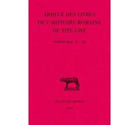 Abrégés des livres de l'Histoire romaine