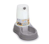 Abreuvoir 1,5l antidérapant gris Zolux