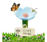 Abreuvoir À Abeilles De Jardin Coupes Hygiéniques Sûres Colorées Pour | Coupelles abeilles forme jardin Coloré Pour Pollinisateurs Jardin Pelouse Ferme Chemin