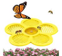 Abreuvoir à Abeilles pour Jardin Bol Décoratif en Forme de Fleur