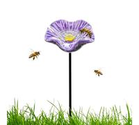 Abreuvoir à abeilles pour le jardin En forme de multicolore avec un piquet