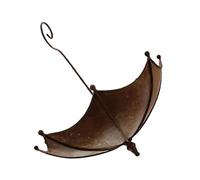 Abreuvoir À Oiseaux en Forme De Parapluie Plateau De Mangeoire À Oiseaux Suspendu Mangeoire À Colibris Parapluie pour L'extérieur Bain d'oiseaux en Métal Étang Ou Abreuvoir Mangeoire À Oiseaux