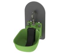 Abreuvoir à palette PVC raccord 1/2" & 3/4" Kerbl KN50 Vert 2,2 l