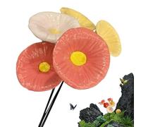 Abreuvoir à Papillons, 5 pièces en Forme de Fleur décoratives, Bols d'abreuvement pour Abeilles, Jardin pollinisateur, arrière-Cour, pelouse, jardinières, Plates-Bandes, extérieur