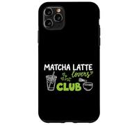 Abreuvoir à thé Matcha Latte Lovers Tea Only Club Coque pour iPhone 11 Pro Max