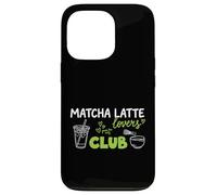 Abreuvoir à thé Matcha Latte Lovers Tea Only Club Coque pour iPhone 13 Pro