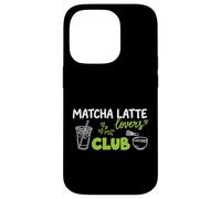 Abreuvoir à thé Matcha Latte Lovers Tea Only Club Coque pour iPhone 14 Pro