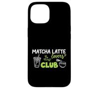 Abreuvoir à thé Matcha Latte Lovers Tea Only Club Coque pour iPhone 15