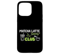 Abreuvoir à thé Matcha Latte Lovers Tea Only Club Coque pour iPhone 15 Pro Max