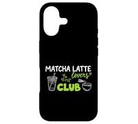 Abreuvoir à thé Matcha Latte Lovers Tea Only Club Coque pour iPhone 17