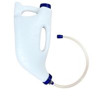 Abreuvoir à Tube pour veaux, biberon Ergonomique réglable avec Double poignée pour Nourrir et administrer Facilement des liquides aux veaux, agneaux et chèvres. Tube Souple, biberon, biberons