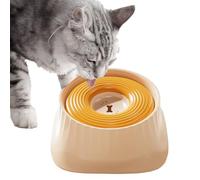 Abreuvoir anti-déversement portable pour animaux de compagnie Grande capacité anti-renversement pour chiots Voyage Voiture Transporteur Maison Extérieur Boisson Nourriture Anti-renversement Nuit