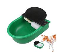 Abreuvoir automatique en acier inoxydable pour animaux de compagnie avec valve flottante, pour chèvres et chèvres, longue durée de vie, pour la ferme et pâturage, facile à monter et à nettoyer