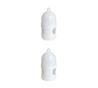 Abreuvoir automatique portable pour pigeons avec poignée pour buveur de colombe 1 L Distributeur automatique d'eau pour oiseaux pour cage