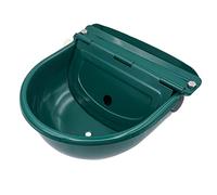 Abreuvoir Automatique pour Chien, Abreuvoir en Acier Inoxydable avec Robinet à Flotteur et Bouchon de Vidange Abreuvoir Vert pour Bovins, Porcs, Moutons, Chiens