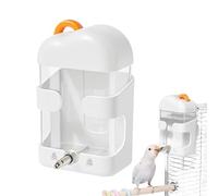 Abreuvoir automatique pour oiseaux - Distributeur d'eau de 250 ml - Pour canaris, perruches à queue compensée, cage, boisson et