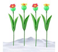 Abreuvoir automatique pour oiseaux - Distributeur d'eau en forme de fleur | Pot à abeilles autoportant, accessoire d'arrosage d'oiseaux, décoration d'intérieur pour jardin, arrière-cour, pelouse
