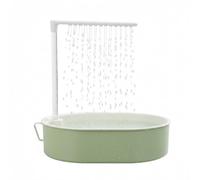 Abreuvoir automatique pour oiseaux, possibilité de baignade et douche pour perruches, avec pompe, alimentation USB, pour l'intérieur, pour les petites et moyennes cages, ainsi que pour l'extérieur, le