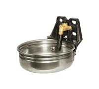 Abreuvoir cheval à pression en acier inoxydable Kerbl Argenté 5 L