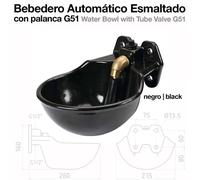 Abreuvoir cheval automatique avec levier Zaldi G51 Noir 1,7 L